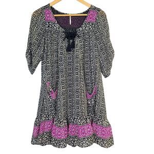 medium blue mini dress Medium Wash Button Down Pleated Mini Dress